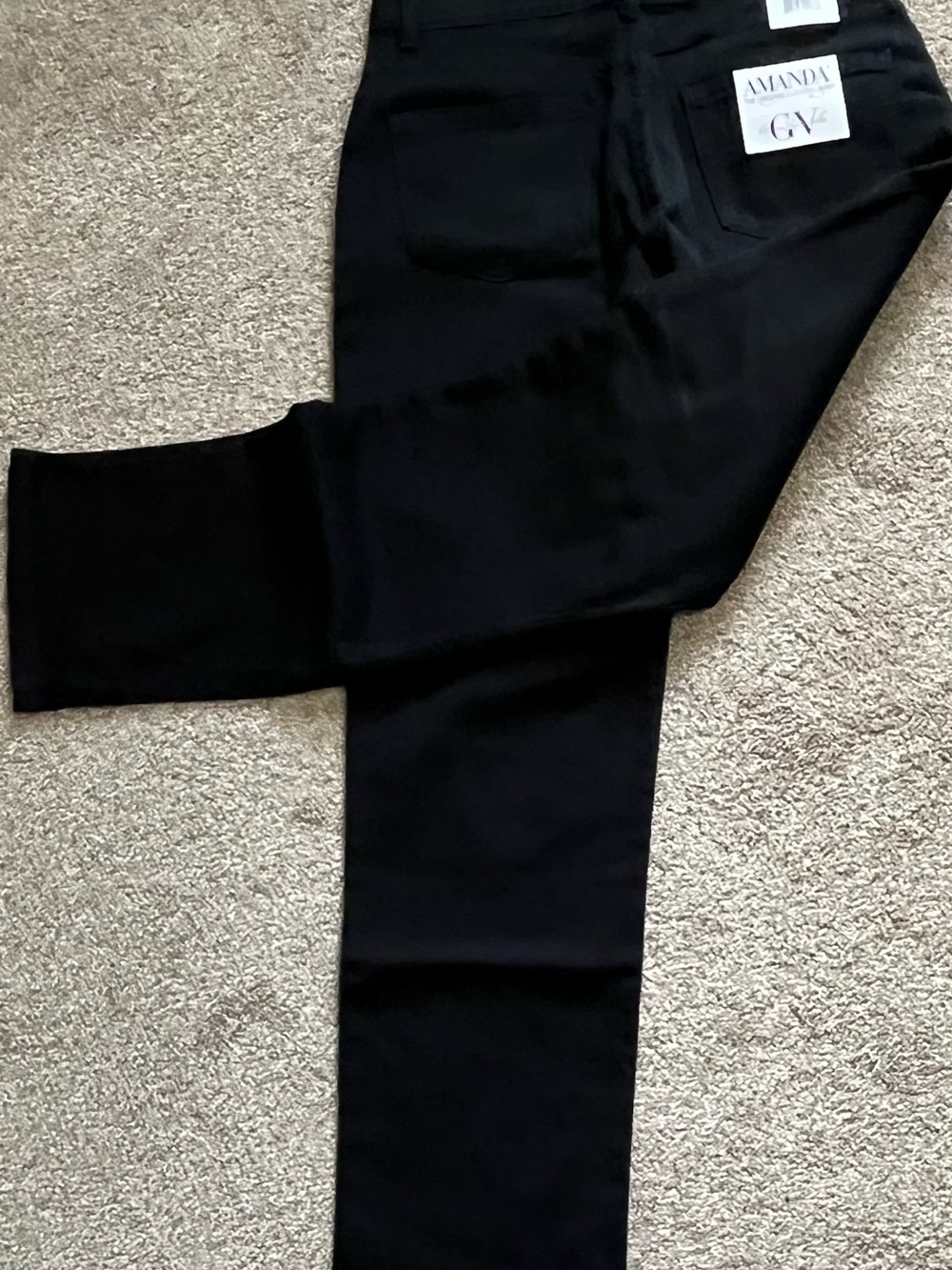 Gloria Vanderbilt Black Amanda Jeans